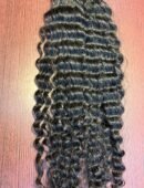Curly weft hair extensions