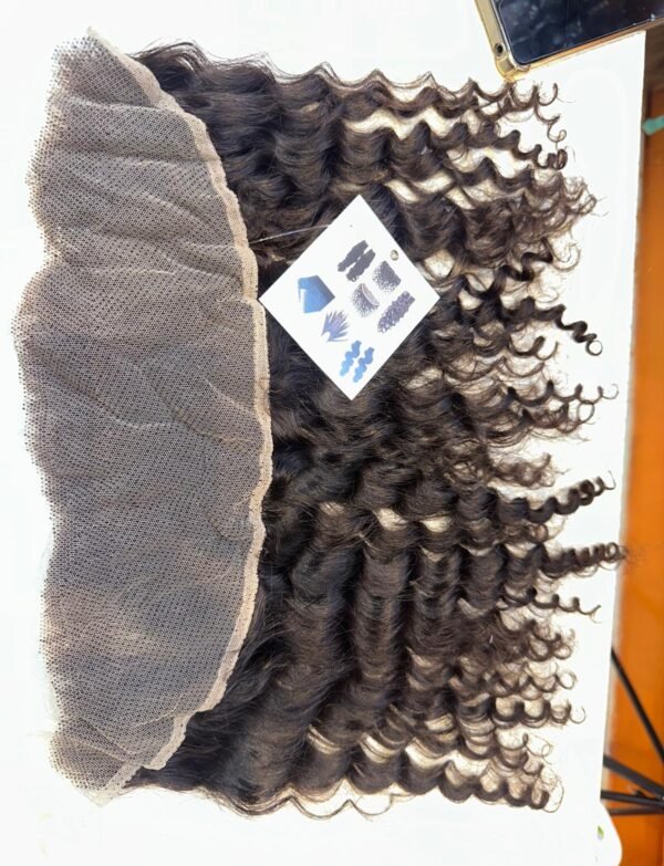 13/4 Frontal Curly Hair