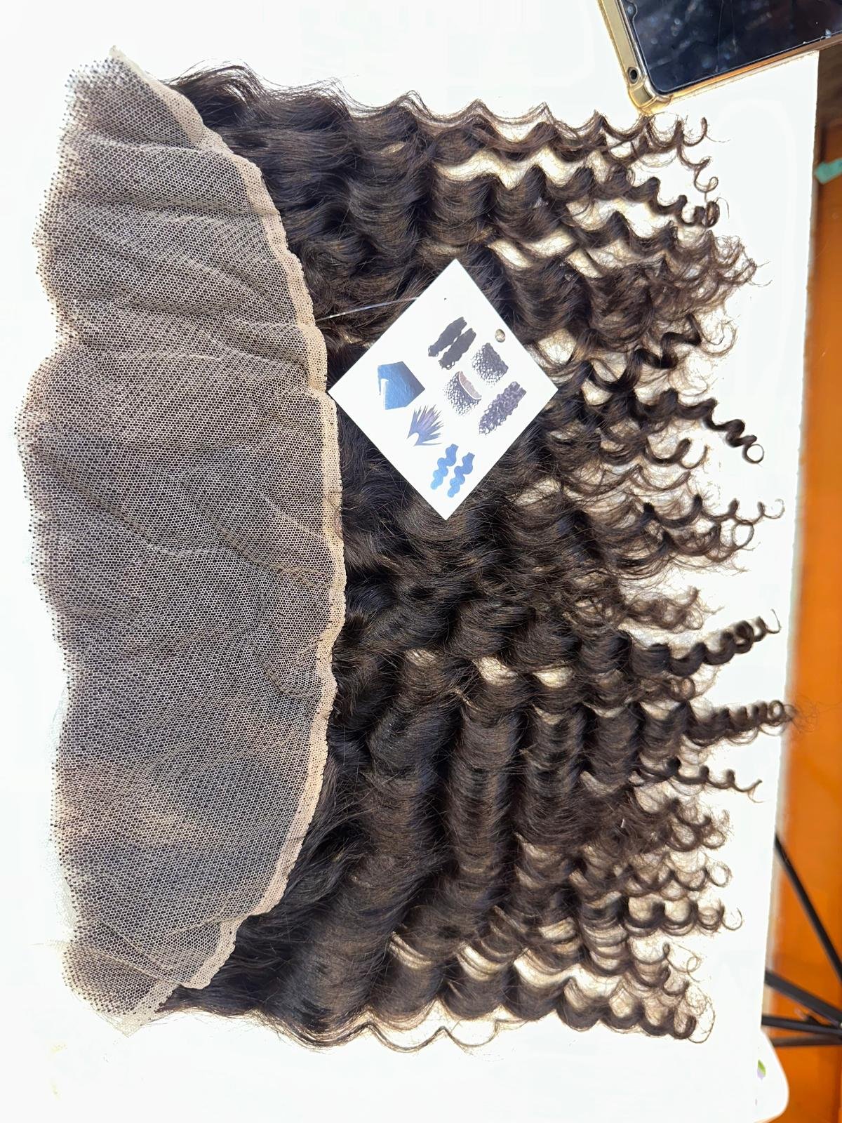 13/4 Frontal Curly Hair